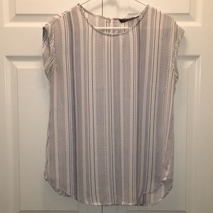 EUC Rose & Olive ZigZag Blouse